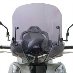 GP Kompozit Honda SH 125 2024 Uyumlu Kısa Ön Cam Füme